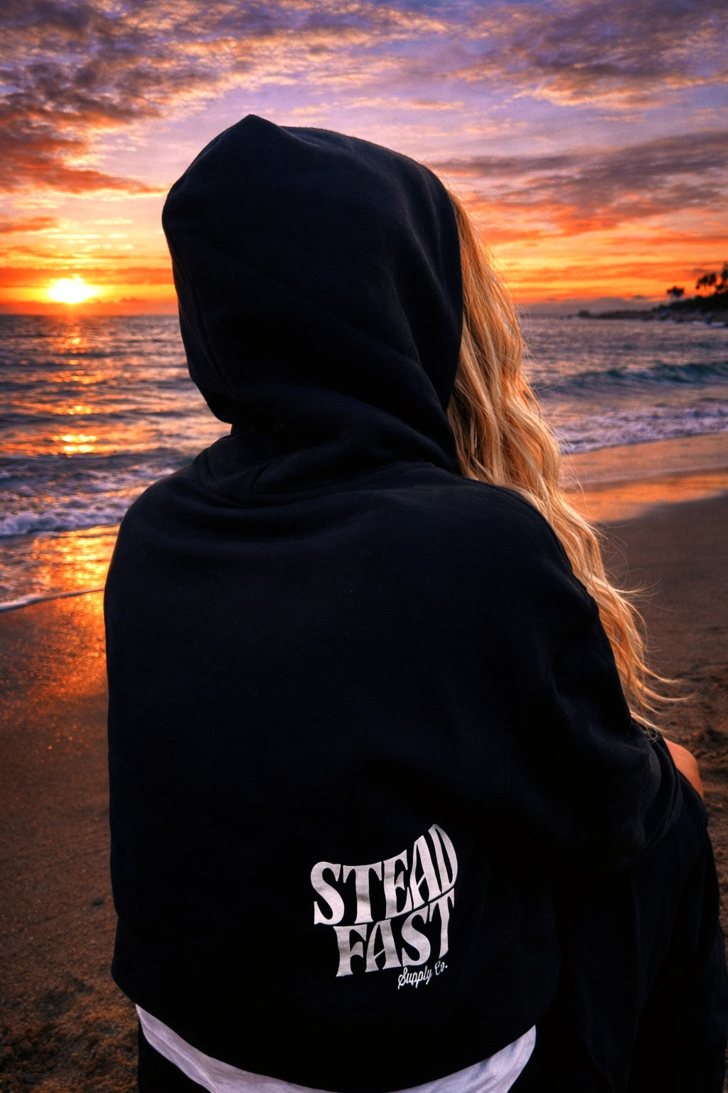 “ALWAYS” Women’s Crop Hoodie