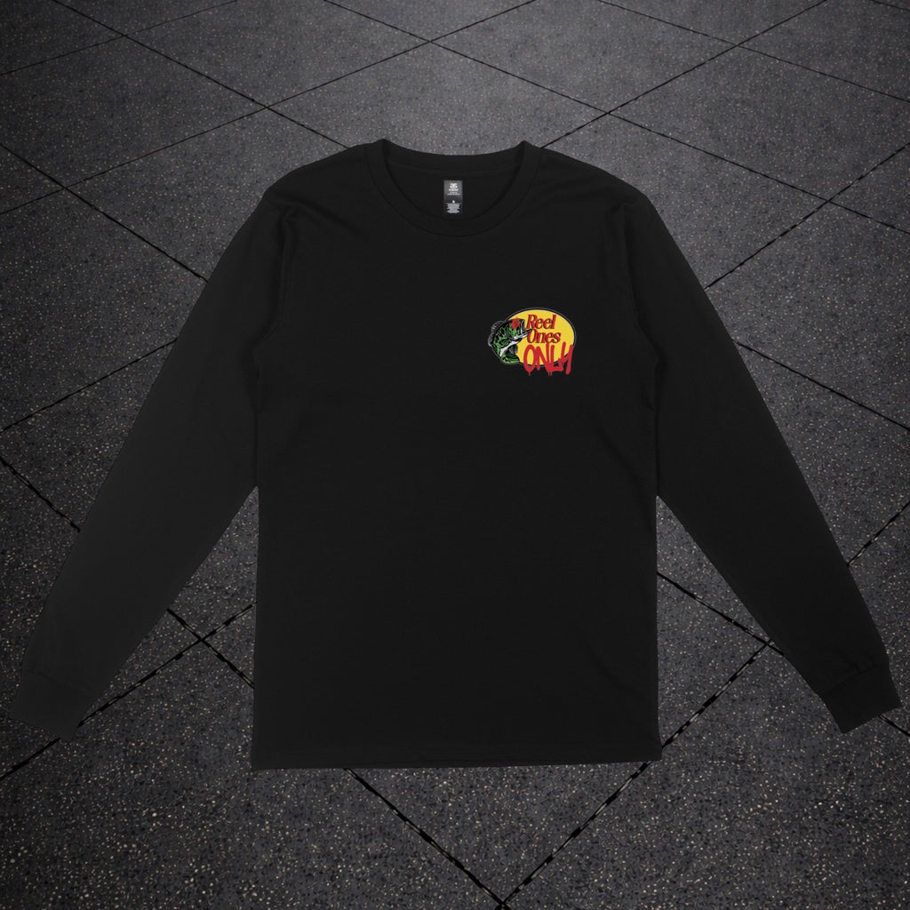 “REEL ONES ONLY” Men’s Long Sleeve Tee