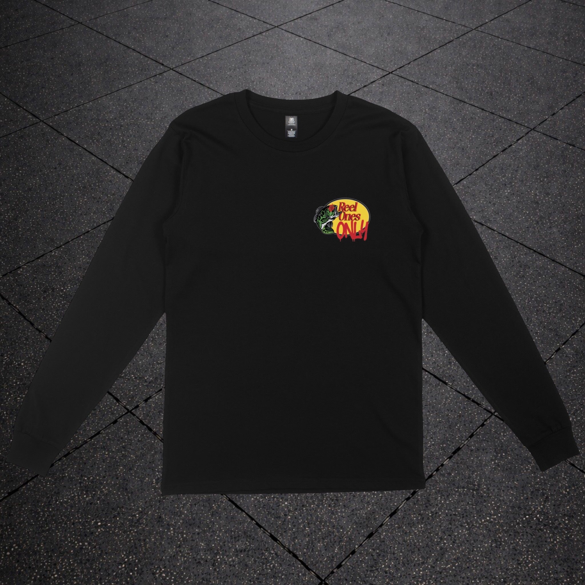 “REEL ONES ONLY” Men’s Long Sleeve Tee