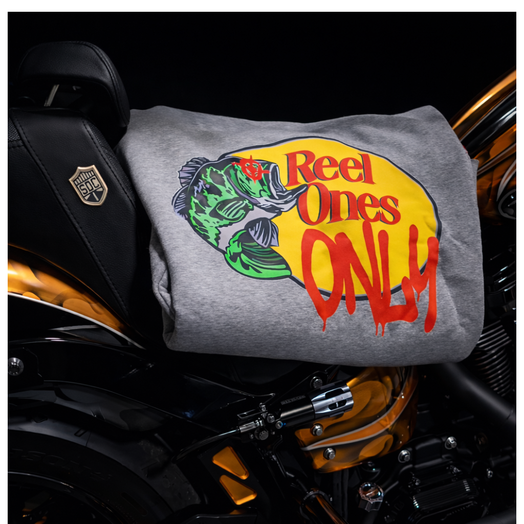 “REEL ONES ONLY” Pullover Hoodie Unisex