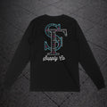 “BLUE COLLAR BALLER” Men’s Long Sleeve Tee