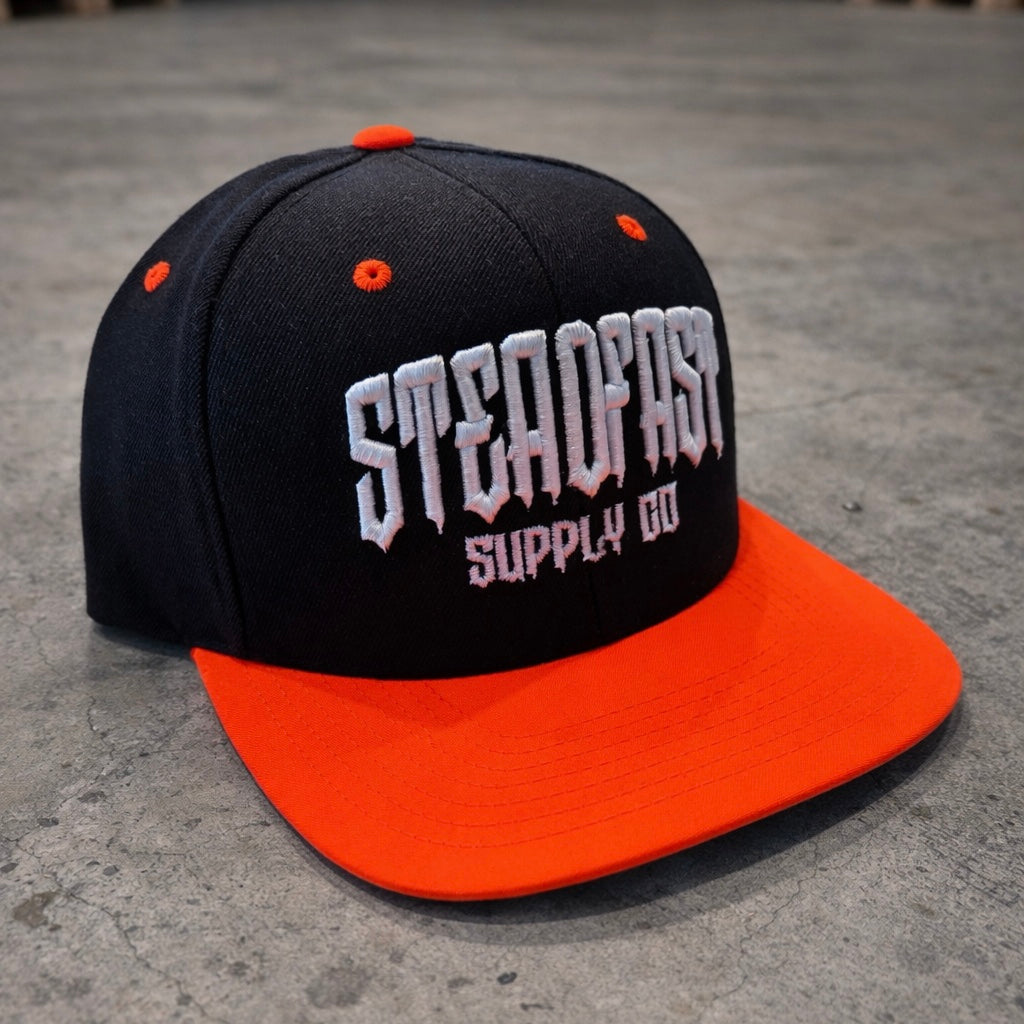 Hard Truth Snapback Orange/Black