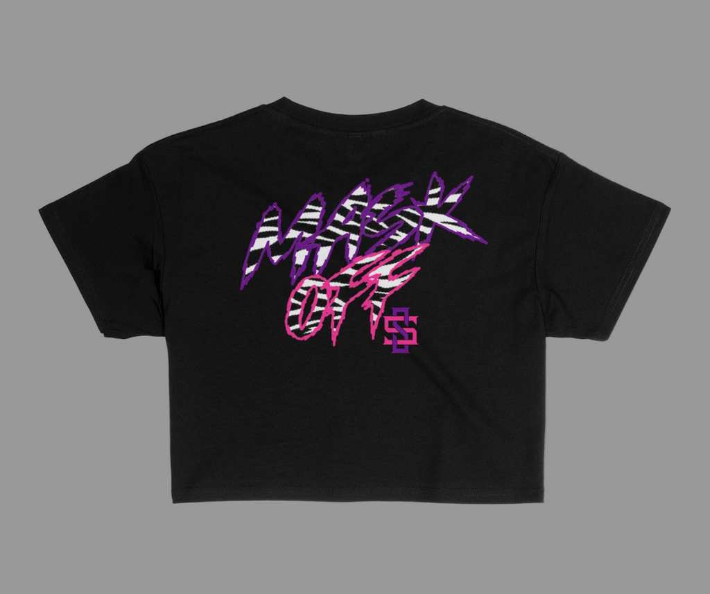 “MASK OFF” Crop Tee