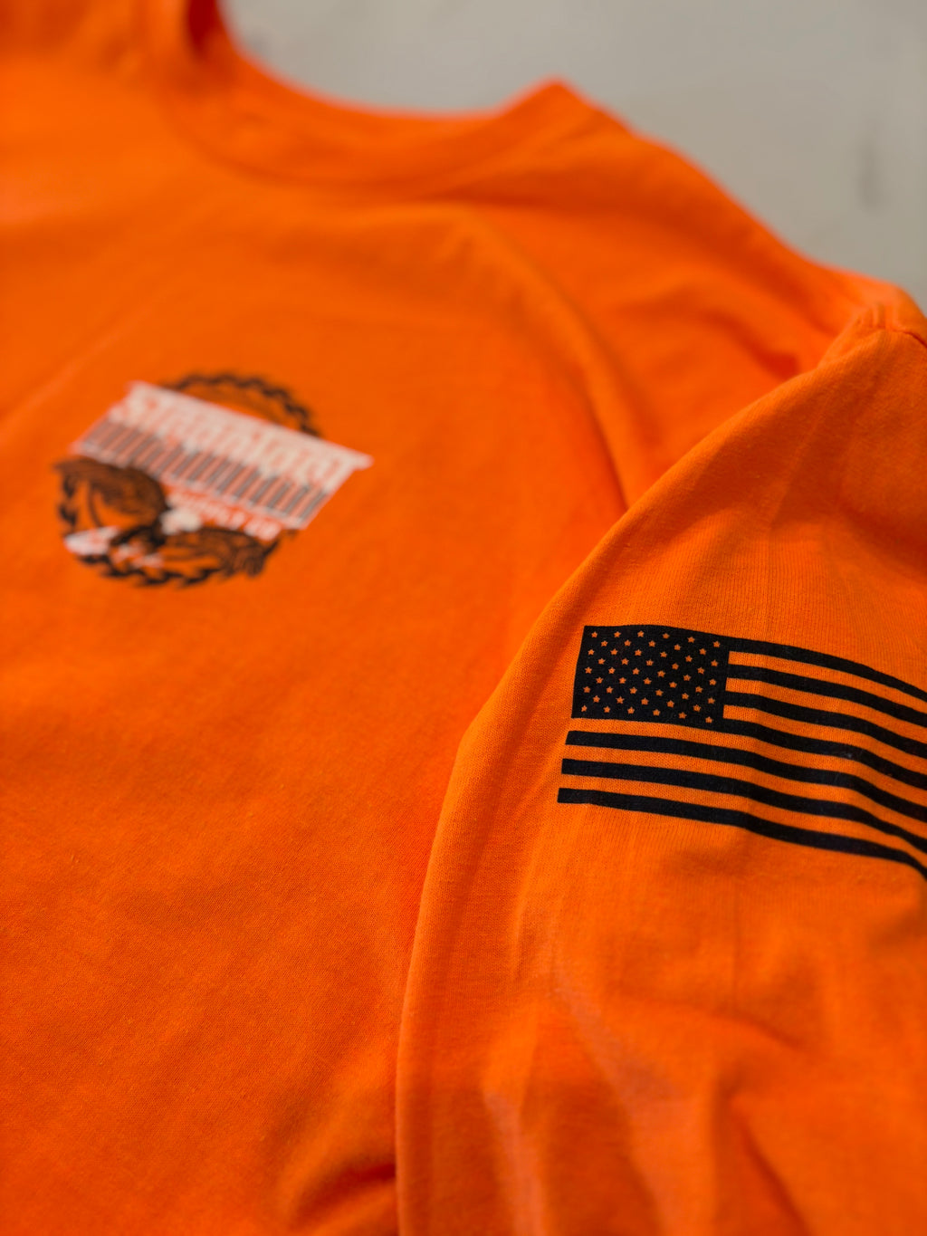 “SCREAMIN’ EAGLE” HI VIZ Men’s Long Sleeve Tee