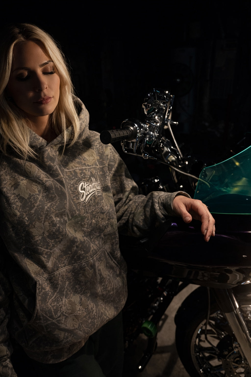 “THE SCRIPT” Deadwood Camo Hoodie Unisex