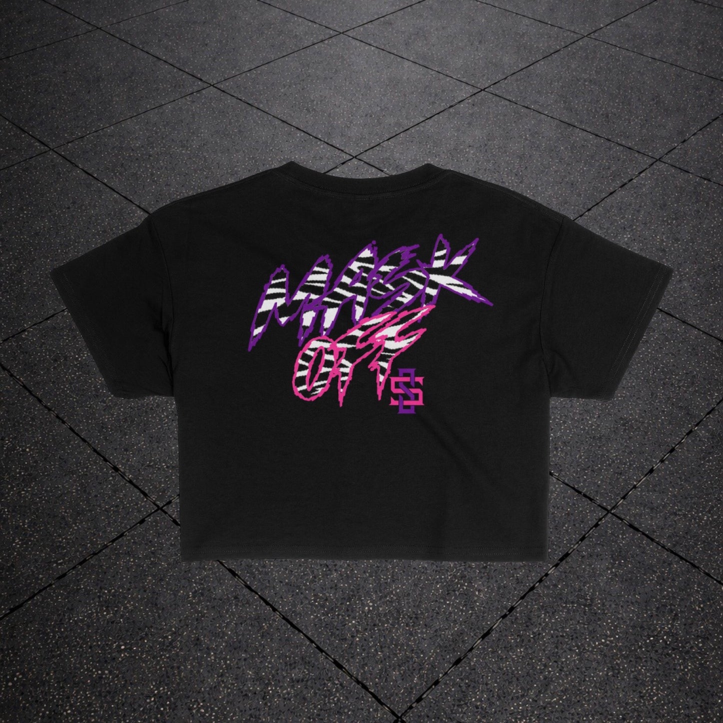 “MASK OFF” Women’s Crop Tee