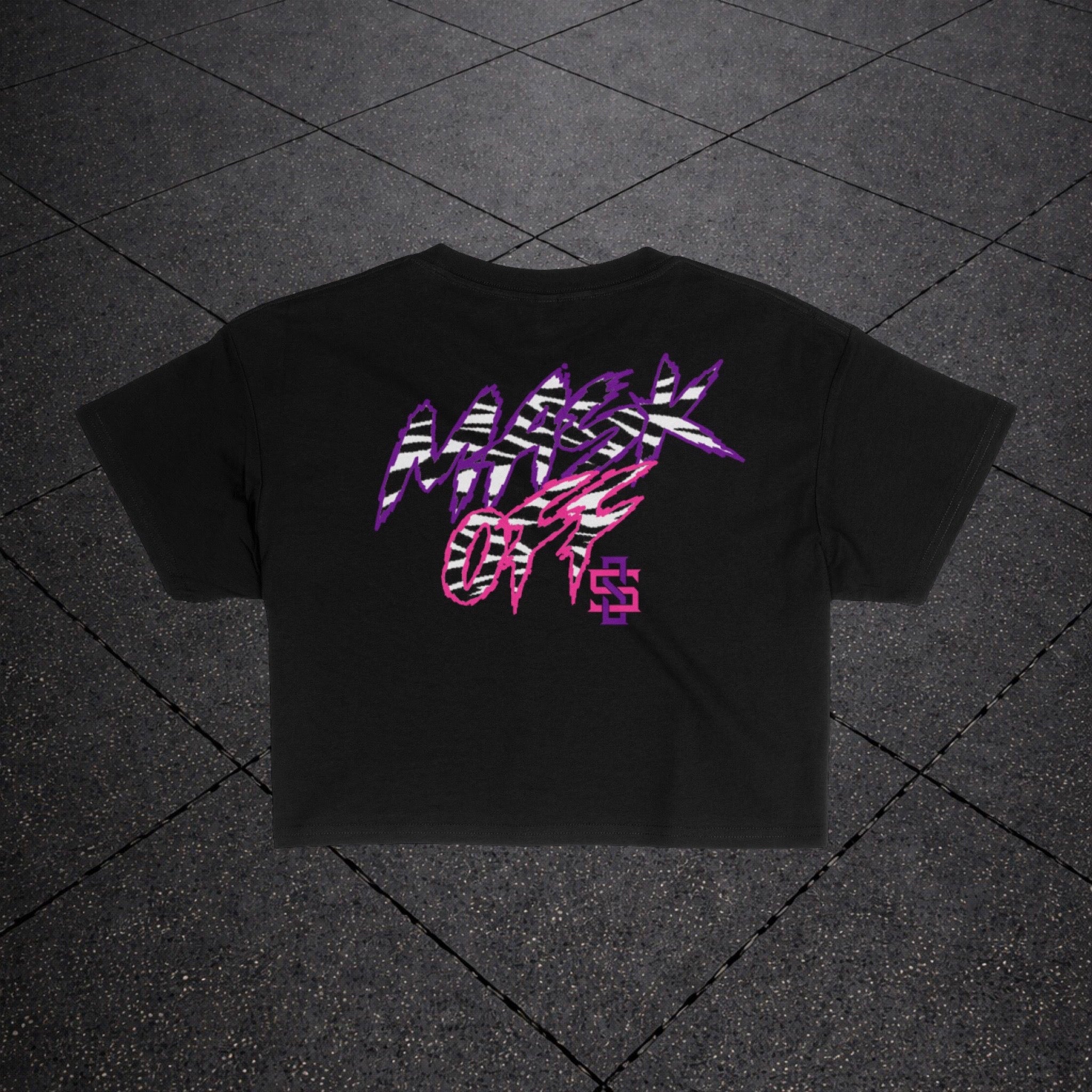 “MASK OFF” Women’s Crop Tee