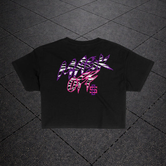 “MASK OFF” Women’s Crop Tee