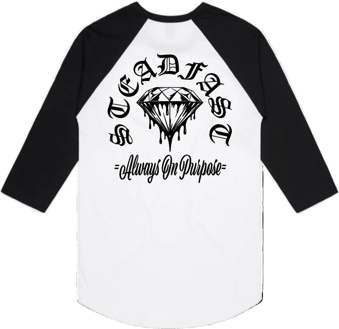 “TAINTED GEMS” Men’s Raglan Tee