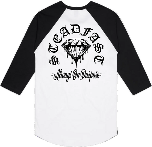 “TAINTED GEMS” Men’s Raglan Tee
