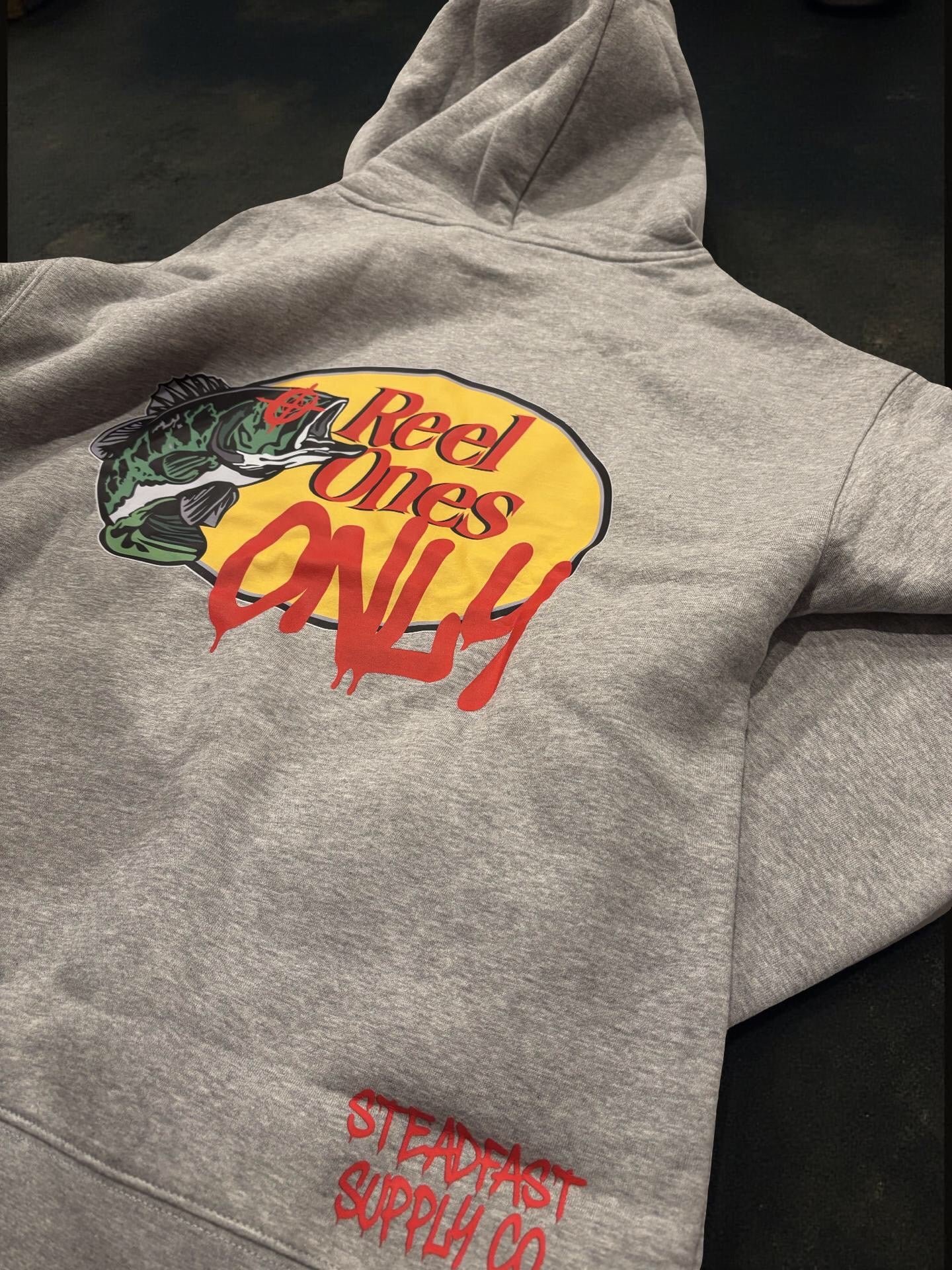 “REEL ONES ONLY” Pullover Hoodie Unisex